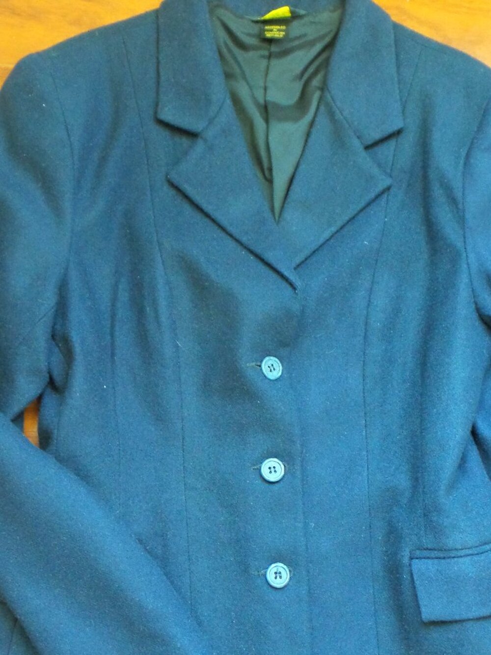Girls Navy Equine Riding Jacket